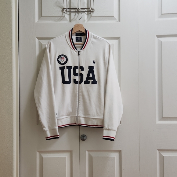 Polo Ralph Lauren Jackets & Blazers - Polo Ralph Lauren Women’s 2020 Olympic Team USA Track Jacket Size XL